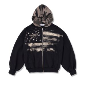 REBEL NATION HOODIE ZIP